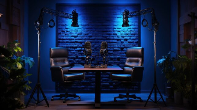 Podcast social media clips with subtitles and branding for business marketing